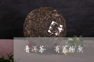 普洱茶 有益物质/2023041053716